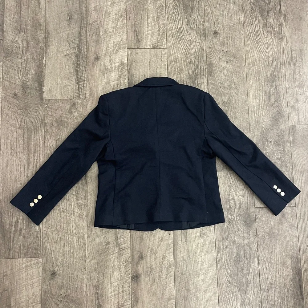 Banana Republic Womens Navy Blue Blazer Jacket 603618-00-1 Size S NEW - Picture 7 of 7